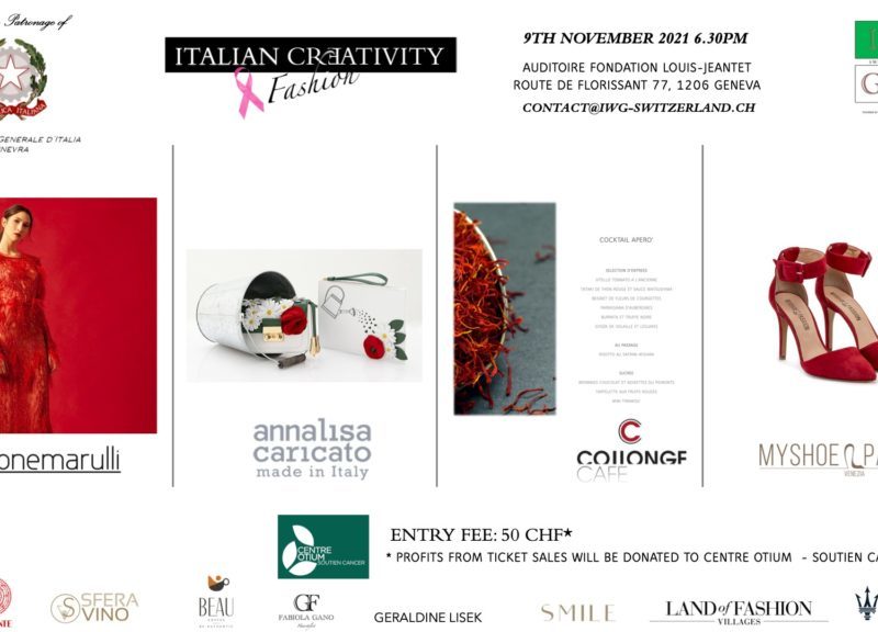 Moda e design italiani: l’evento a Ginevra