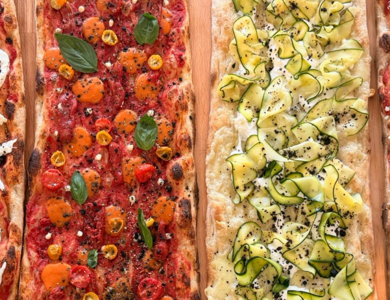 Farina, la pizza al taglio romana conquista le Eaux-Vives